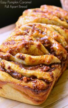 some kind of pastry that is sitting on a table