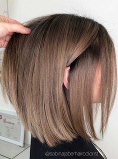 Hairstyles Mens, Long Face Hairstyles, Lob Hairstyle, Hair Styles 2017, Cool Hair Color, Light Brown Hair, Brown Hair Colors, Hairstyles Haircuts