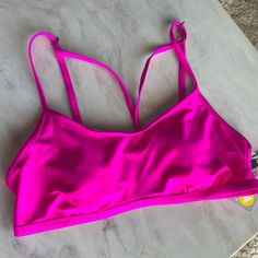 Go Gossip Hot Pink Swimsuit Bikini Top Size Large Hot Pink Size Large Brand New Worh Tags Great To Mix Match And Will Look Good With Black Or White Bottoms In Excellent Condition Never Worn From Smoke Free / Pet Free Home. Feel Free To Ask Questions Or Make Offers. Bundle Shipping Available Pink Stretch Swimwear With Straps, Pink Stretch Swimwear With Spaghetti Straps, Pink Fitted Swimwear With Straps, Pink Spaghetti Strap Stretch Swimwear, Pink Stretch Spaghetti Straps Swimwear, Fitted Pink Swimwear With Straps, Pink Spaghetti Straps Swimwear, Pink Swimwear With Straps, Pink Spaghetti Straps Swimwear With Lined Body