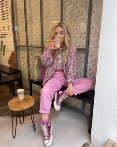 Eclectic Outfits, Italy Outfits, Mode Boho, Cooler Look, Looks Street Style, Eclectic Fashion, Colourful Outfits, Mode Inspiration