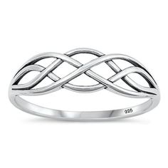 Classic Celtic Ring .925 High Polished Sterling Silver Band Jewelry Female Male Unisex Size 5 All our silver jewelry is crafted from .925 silver also commonly referred to as sterling silver. Sterling silver is the standard for beautiful high-quality silver jewelry and cannot be replicated by lower priced silver plated jewelry. It is 92.5% pure silver, mixed with alloys to add strength and durability to stand the test of time. Keep your fine jewelry shiny and elegant by storing it properly. Jewel Celtic Ring, Tarnish Remover, Celtic Rings, Female Male, Band Jewelry, Silver Plated Jewelry, Sterling Silver Bands, Pure Silver, Silver Band