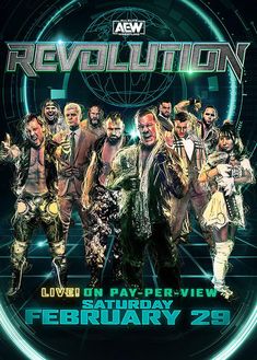 an image of the wwe revolution poster