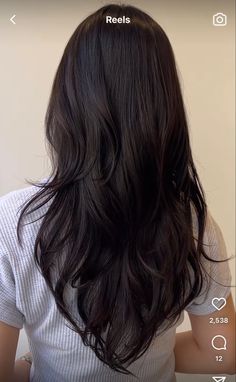 V Cut Hair, Haircuts For Long Hair With Layers, Hair Inspiration Long, Brown Hair Inspo, Cut Hairstyles, 80s Women, Cute Hairstyle, Hairstyles For Layered Hair, Long Layered Haircuts