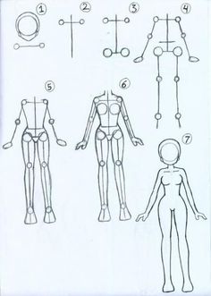 the instructions for how to draw a human figure