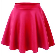 Has Original Tags - Only Worn Once For A Piglet Halloween Costume Perfect For Barbie! Cute Neon Hot Pink Flowy Skater Skirt. Layered Hot Pink Skirt, Hot Pink School Skirt, Flared Skater Skirt, Mini Skater Skirt, Flared Mini Skirt, Metallic Skirt, Red Skirt, Party Skirt, Red Skirts