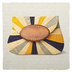 . Sac Diy, Unique Handmade Jewelry, Mellow Yellow, Beautiful Bags, Sewing Inspiration, Fashion Bags, Clutch Bag, Bags Designer