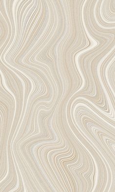 an abstract beige and white background with wavy lines in the shape of waves on top of each other