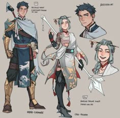 the concept art for an upcoming video game, fire emblems and character design by person