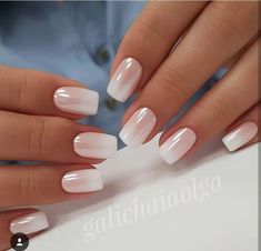 Video Makeup, French Manicure Nails, Ombre Nail Designs, Nail Art Wedding, Bride Nails, Neon Nails, Beautiful Nail Designs