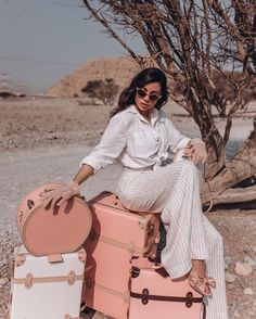 Steamline Luggage, Retro Photoshoot, Amazon Bag, Striped Linen Pants, Slay Girl, Tulle Homecoming Dress, Travel Photography Inspiration