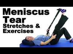 Common Knee Injuries, Healthy Knees, Stretches Exercises, Meniscal Tear, Back Strengthening Exercises, Knee Strengthening Exercises, How To Strengthen Knees, Hip Problems