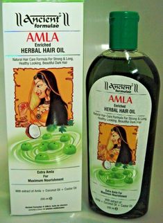 Indian Hair Oils, Hair Oil Bottle, Herbal Hair Oil, Amla Oil, Hair Repair Treatments, Extreme Hair Growth, Natural Hair Diy, Natural Hair Oils, Baking Soda Shampoo