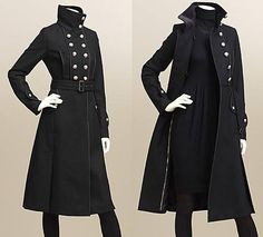 Military Coat, Dieselpunk, Fantasy Clothing, Fantasy Fashion, Gothic Lolita, Art Clothes, Lolita Fashion