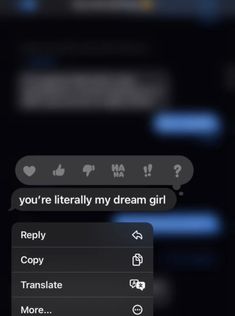 the text message is being displayed on an iphone's screen, and it appears to be