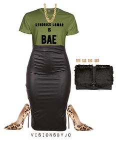 "Untitled #1326" by visionsbyjo on Polyvore featuring Casadei, Sam Edelman, CC SKYE and Maison Margiela Mode Edgy, Clothes Board, Kitenge, Curvy Girl Fashion, Fashion Woman, Stylish Fashion