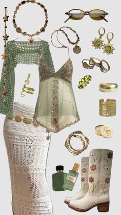 Mode Hippie, Looks Country, Earthy Outfits, Estilo Hippie, Mode Boho, Looks Party, Swaggy Outfits, Mode Inspo, Hippie Outfits