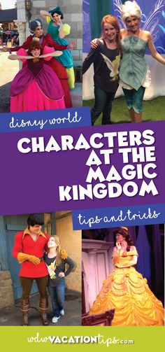 disney world characters at the magic kingdom tips and tricks