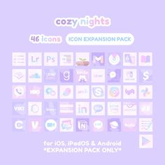 an image of the icons for logos, and other items in this pack are shown