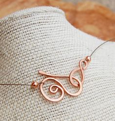 Wire Necklace Closure, Copper Wire Necklace, Simple Wire Jewelry, Wire Clasps, Copper Necklace Pendant, Wire Clasp, Wire Jewelery, Copper Coin, Bijoux Fil Aluminium