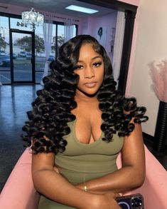 Side Part Install, Deep Wave Wig, Sew In Hairstyles, Curling Hair With Wand, Hair Instagram