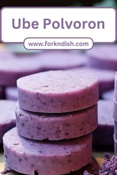 Looking for a yummy Filipino treat? Meet Ube Polvoron Recipe! These tasty purple sweets are like a piece of heaven. Ube Bread Pudding Recipe, Apple Mortgage Cake Recipe, Polvoron Filipino, Grandma Sycamore Bread Recipe, Polvoron Recipe, Ube Bread, Ube Polvoron Recipe