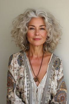 Dive into 17 long hairstyles that compliment the golden years of women over 60, blending sophistication with a touch of modernity for a timeless look. Tony Rice, Hair Fixing, Fishtail Braid, Haircuts For Wavy Hair, Curly Hair Women