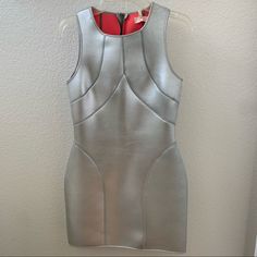 Sass & Bide The Love In Metallic Neoprene Dress Size 38 (Xs). Excellent Condition, Never Worn. Neoprene Dress, Sass And Bide, Evening Mini Dresses, Sass Bide, Silk Tulle, Metallic Pink, Black Lace Dress, Metallic Dress, Pink Mini