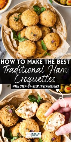 the best traditional italian croquettes with step - by - step instructions