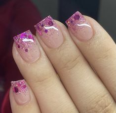 Diy Valentine's Nails, Nail Polish Art Designs, Fake Nails Designs, Wow Nails, May Nails, Spring Acrylic Nails, Subtle Nails, Gel Nails Diy, Work Nails