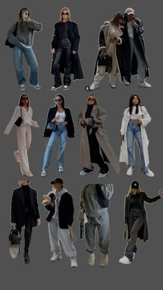 Cargo Women Outfit, Cargo Fits, Looks Adidas, Oversized Coats, Ny Outfits, Chic Winter Outfits, Winter Fashion Outfits Casual, Oversized Jeans, Cold Outfits