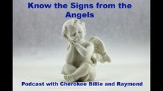 an angel statue with the words know the signs from the angels