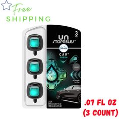 3 pack of car air freshener plugs for cars with free shipping from the us