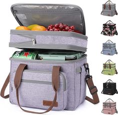 Amazon.com: Maelstrom Lunch Bag Women,23L Insulated Lunch Box For Men Women,Expandable Double Deck Lunch Cooler Bag,Lightweight Leakproof Lunch Tote Bag With Side Tissue Pocket,Purple: Home & Kitchen Lunch Boxes For Men, Work Lunch Box, Mens Lunch Bag, Women Lunch Bag, Deck Colors, Lunch Tote Bag, Best Lunch Bags, Lunch Cooler, Insulated Lunch Box