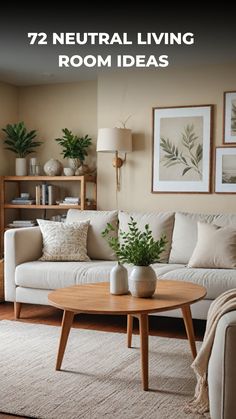 the living room is clean and ready to be used as a home decorating area