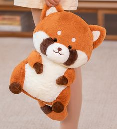 Welcome your new cuddle buddy with Round Red Panda Plush 35cm! This ultra-adorable plush is sure to make your heart melt with its irresistibly soft fur and cute little features. Sitting at a perfect 35cm, it's the perfect size to carry with you throughout the day and cuddle up with at night. Product Highlights: 🦊 Soft & Cuddly - Round Red Panda Plush is deliciously soft and perfect for cuddling. Its ultra fluffy fur will make you fall in love with it! No one can resist its cuteness whether youn Red Panda Plush, Pino Jelly, Panda Plush, Japanese Things, Soft Chair, Cuddle Buddy, Cute Stuffed Animals