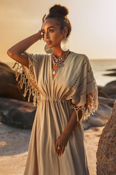 Creamy Sage Boho Dress • Plus Size Dress for Women • Kaftan Maxi Dress | AYA Sacred Wear Aya Sacred Wear, Bridesmaid Dress Boho, Kaftan Dress Boho, Boho Bridesmaid Dress, Desert Outfit, Boho Dress Plus Size, Boho Spiritual, Dress Plus, Native Dress