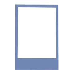 an image of a blue frame on a white background