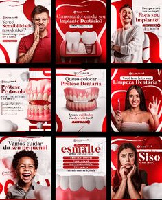 the spanish language poster for smile dental clinic, which has been designed to look like toothpaste