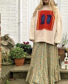 Rbc Heritage Outfit, High Collar Outfit, Portugese Outfits, Curvy Thrifted Outfits, Drama Teacher Aesthetic Outfits, Modern Eclectic Style Fashion, Danish Aesthetic Outfit, 30s Inspired Outfits, Styling Chunky Sweater