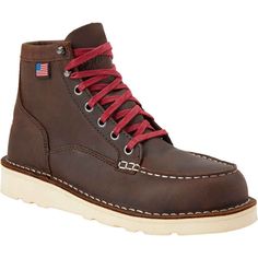 Women's Danner Bull Run Moc Steel Toe Boots Work Boots For Women, Steel Toe Boots Women, Danner Bull Run, Good Work Boots, Moc Toe Boots, Duluth Trading Company, Steel Toe Boots, Bull Run, Simple Shoes