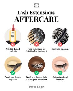 How To Clean Eyelashes, Bottom Lash Extensions, Natural Looking Eyelash Extensions, Types Of Eyelash Extensions, Eyelash Extensions Aftercare, Lash Tricks, Lashes Tutorial, Eyelash Technician, Eyelash Enhancer