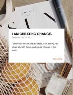 i am creating change on the front page of a magazine with oranges and other items