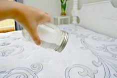 DIY Mattress Deodorizer | ehow Mattress Deodorizer, Deodorize Mattress, Homemade Mattress, Clean With Baking Soda, Clean Your Mattress, Clean Mattress, Diy Mattress, Odor Absorber, Clean Bed