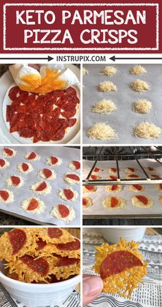 keto parmesan pizza crispes are the perfect appetizer for any party