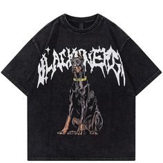 Doberman Dog, Cool Sleeves, Hip Hop Streetwear, Doberman Pinscher, Y2k Streetwear, Fabric Names, Doberman, Dog Shirt