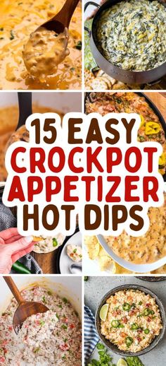 the best crockpot appetizer hot dips