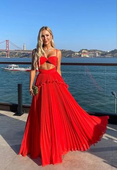 Simple Party Dress, Spaghetti Strap Prom Dress, Simple Prom Dress, Red Prom, Popular Dresses, Prom Dresses Online, فستان سهرة, Dresses Ideas, Dresses Elegant