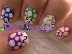 Animal Nail Art, Dots Nails, Nail Art Supplies, Pretty Nail Art, Beautiful Nail Art, Nail Art Inspiration, Cute Nail Designs, Perfect Nails, Design Tutorials