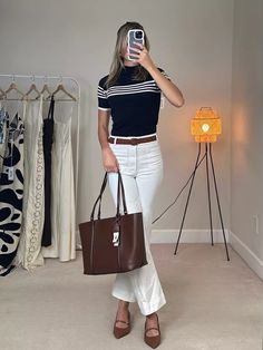 The Colette Cropped Wide-Leg Jeans … curated on LTK Business Casual Work, Cropped Wide Leg Jeans, Casual Work Outfit, Work Casual, Wide Leg Jeans, Wide Leg, I Shop