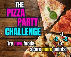 the pizza party challenge is now available for everyone to try and win it's free